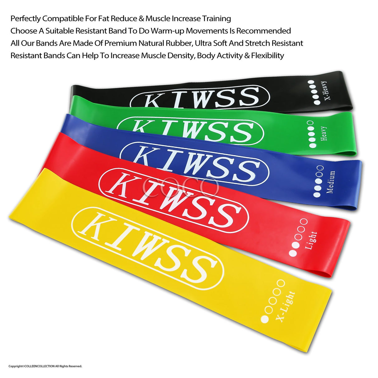 Resistance Bands 5psc