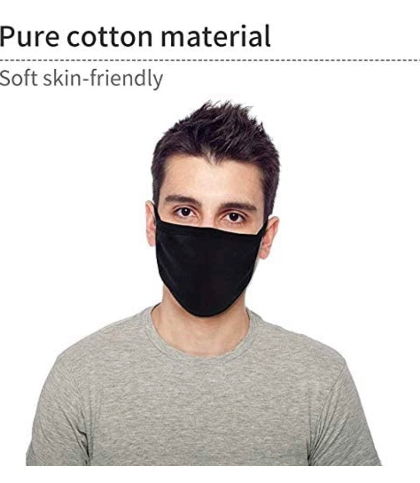 5 Pcs Cotton Face Mask
