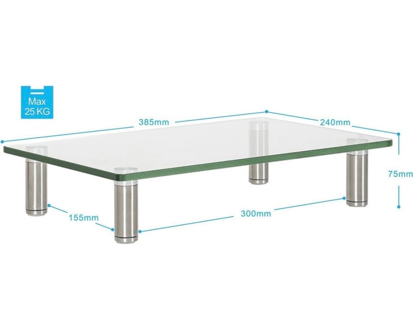 Clear Computer Monitor Stand