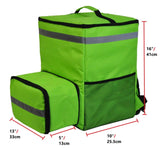 Insulated Delivery Backpack for Uber Eats Thermal Food Pizza Bag for DoorDash