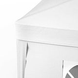 Gazebo Outdoor Camping Wedding Tent Side w/Wall & Window Folding Canopy