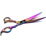 Professional Pet Grooming Scissors Set Straight Scissors Thinning Scissors Curved Scissors Comb case